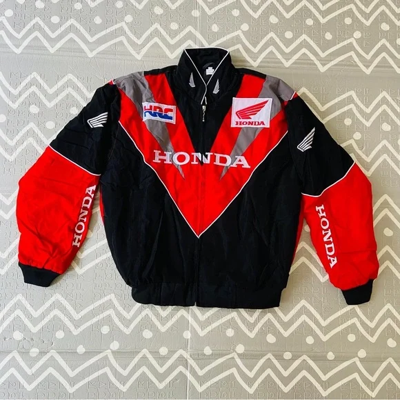 Honda Racingジャケット 赤/黒/白 Mサイズ Honda racing jacket CRF450 50 years anniversary | eBay